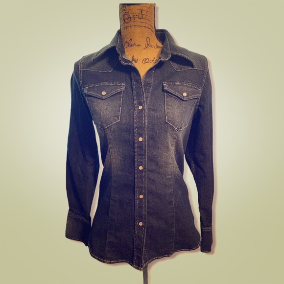 Express Tops - Express Jean Shirt